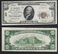 $10 Kensington National Bank of Philadelphia PA