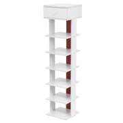 7 Tier Shoe Rack Cabinet Storage Organizer Stand