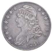 1831 Capped Bust Half Dollar