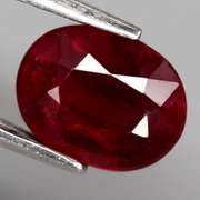 Eye catching 2.22ct rich blood red Ruby