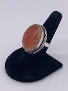 Gorgeous Natural Gemstone & Silver Cocktail Ring