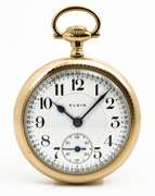 Exceptional Elgin Gold Filled Pocket Watch