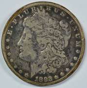 Rare key date 1893-CC Morgan Silver Dollar