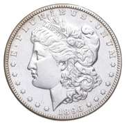 1896-S Morgan Silver Dollar