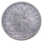 1844-O Seated Liberty Half Dollar