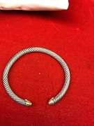 DAVID YURMAN CABLE BRACELET.