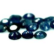 6.54ct Royal blue Sapphire set from Madagascar