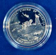 4-1991-1995 WWII Proof Commem 50c , OGP