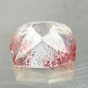 Collectors 5.27ct faceted Strawberry Quartz