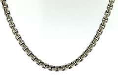 Chic Silver David Yurman Medium Box Link Chain