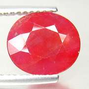 Very large 3.51ct high luster Imperial Sapphire