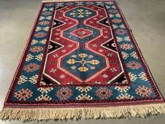 EXQUISITE VINATAGE TURKISH RUG 4.1x6