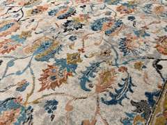 VINTAGE REPRODUCTION DESIGN RUG 6x8