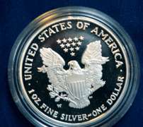 2007 Proof American Silver Eagle, CAPSUL ONLY