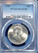 1948 PCGS MS 65 FBL 50 C