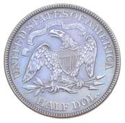 1870 Seated Liberty Half Dollar