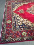 STUNNING  UNIQUE PERSIAN TABRIZ RUG 9'.8"X13'