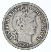 1905-O Barber Dime