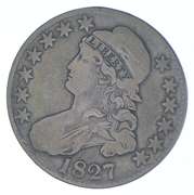 1827 Capped Bust Half Dollar