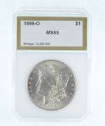 MS65 1899-O Morgan Silver Dollar - Graded PCI