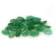 Beautiful 6.27ct 28 piece Zambian Emerald parcel