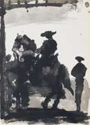 PABLO PICASSO UNTITLED (5.7.59 VIII)  1961