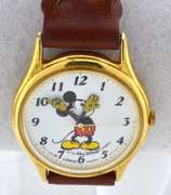 Mickey Mouse Watch With Braided leather Strap