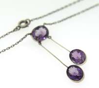 Sterling Silver Lariat Necklace