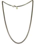 Chic Silver David Yurman Medium Box Link Chain