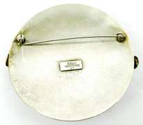 Rare 1930's Gray Kingsburg, NY Large Brooch