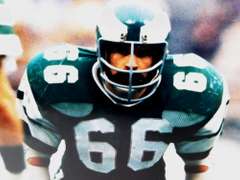 Bill Bergey, Eagles Autographed Photo w/Hologram