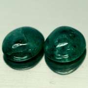 Gorgeous 7.26ct forest green Grandidierite pair