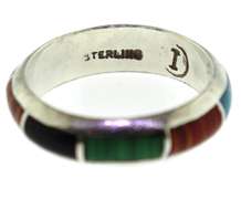 Sterling Silver Enamel band