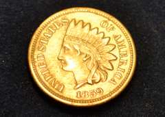 1859 Indian Cent Circulated