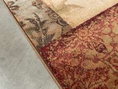 CONTEMPORARY ART DECO AREA RUG 5x8