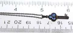 Sterling Silver Key Pendant on Chain