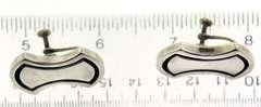 Sterling Silver Mexico Non-Pierce Earrings