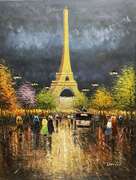 ONE OF A KIND  HAND PAINTED OIL PAINTING ON CANVAS