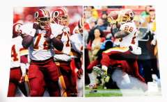 4 Washington Redskins Color Photos