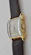 Rare Vintage Normandie 14 KT Gold  watch with a Leather Strap