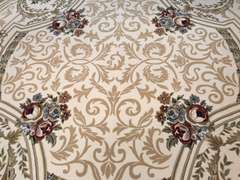 STUNNING PREMIUM  FRENCH AUBUSSON ROUND 8x8