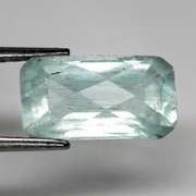 Checkerboard top 3.44ct untreated Aquamarine