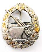 German Nazi Artillery Pin Tinnie