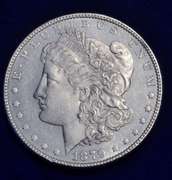 1879 Flashy Front Morgan Dollar AU/BU