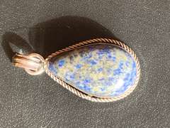 Gorgeous Natural Gemstone Silver Pendant