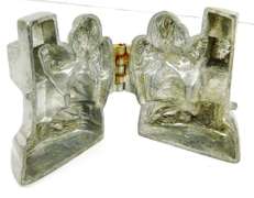 Antique Angel & Cross Easter Ice Cream Mold