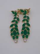 Lovely Emerald Green Earrings