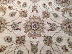 HAND KNOTTED ZIGHLER RUG ROUND 8X8