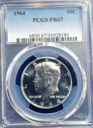 1964 PCGS PR 67 50 C