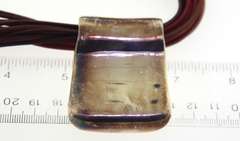 Sterling Silver Multi Cord Strands With Pendant